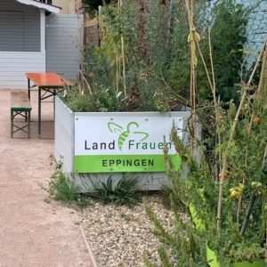 LandFrauen Kuppingen auf der Gartenschau in Eppingen