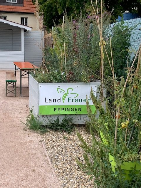 LandFrauen Kuppingen auf der Gartenschau in Eppingen