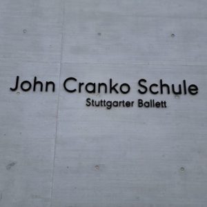 Besuch in der John Cranko Schule in Stuttgart
