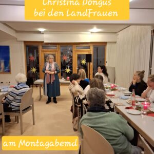 Vorweihnachtliches Beisammensein…..