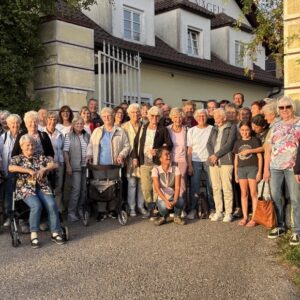 Ausflug der Maichinger LandFrauen nach Angelbachtal zum Weingut Nägele