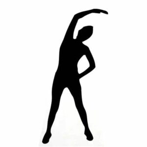 Bild Gymnastik, schwarz-weiss