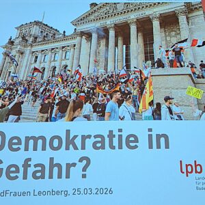 Demokratie in Gefahr