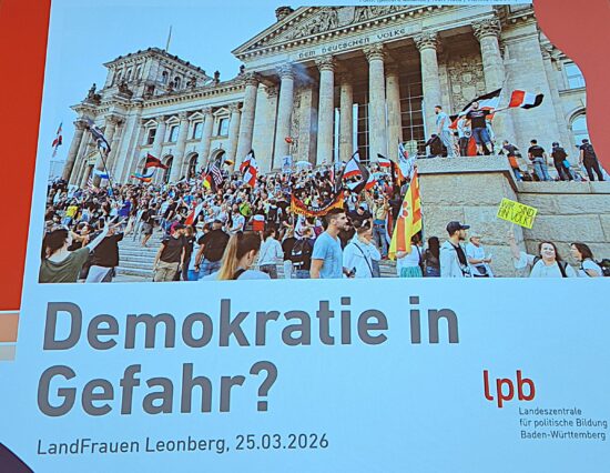 Demokratie in Gefahr
